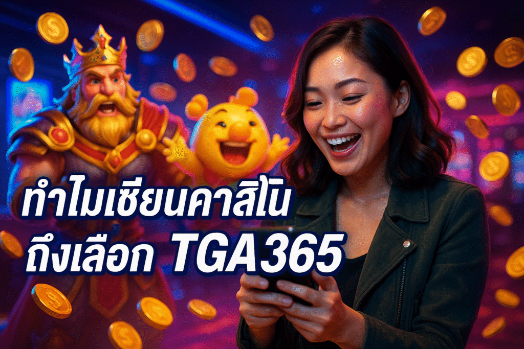 ทำไมเซียนคาสิโนถึงเลือก TGA365
