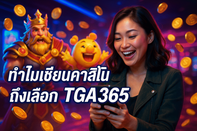 ทำไมเซียนคาสิโนถึงเลือก TGA365