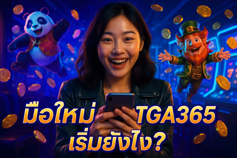 มือใหม่เล่นสล็อต TGA365 เริ่มยังไง?