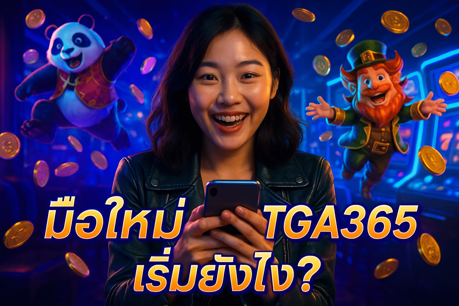 มือใหม่เล่นสล็อต TGA365 เริ่มยังไง?