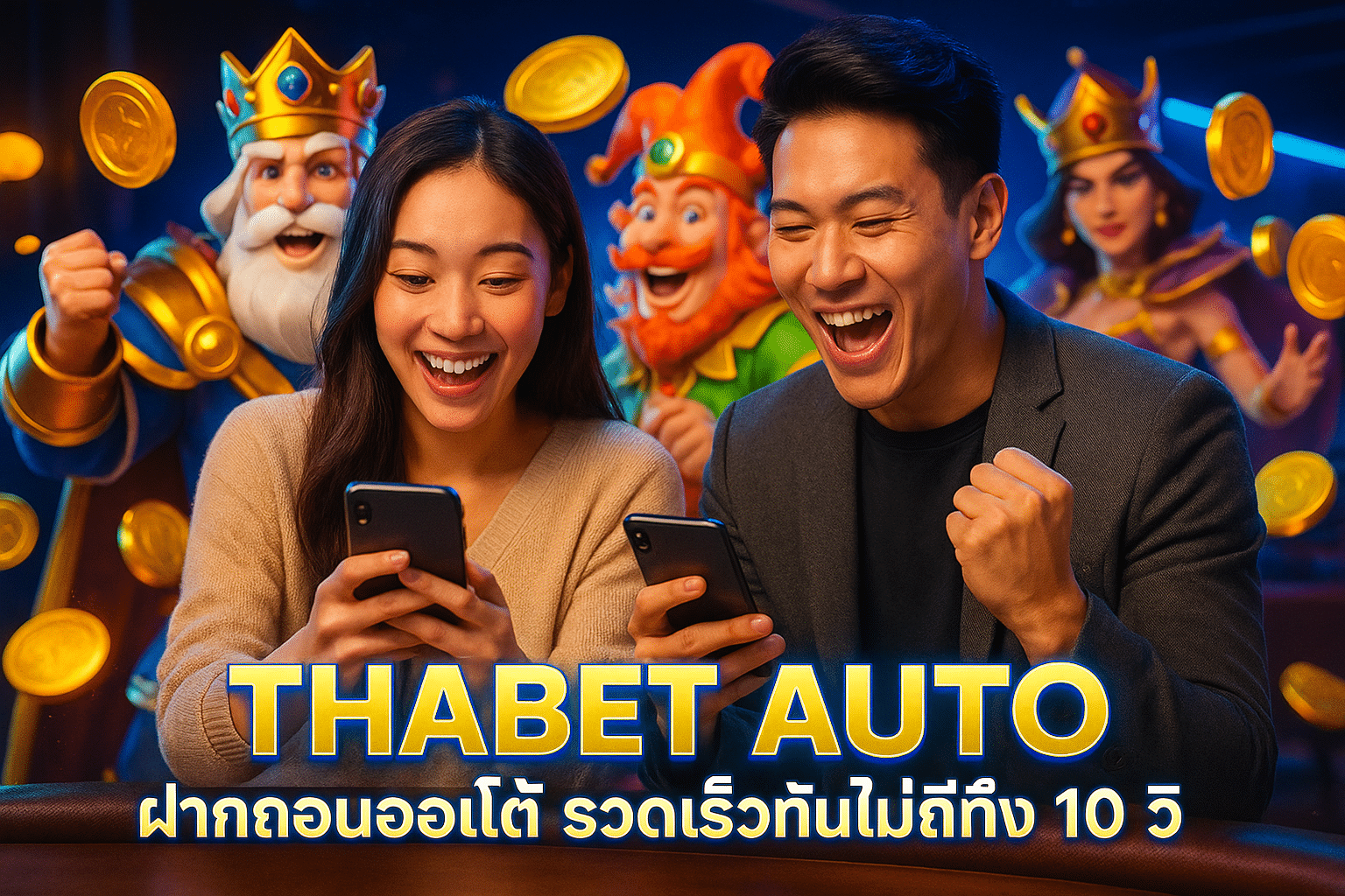 THABET AUTO ฝากถอนออโต้ รวดเร็วทันใจไม่ถึง 10 วิ