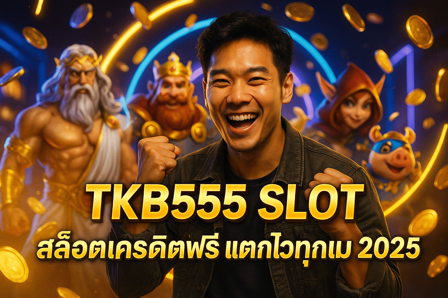 TKB555 SLOT สล็อตเครดิตฟรี แตกไวทุกเกม 2025